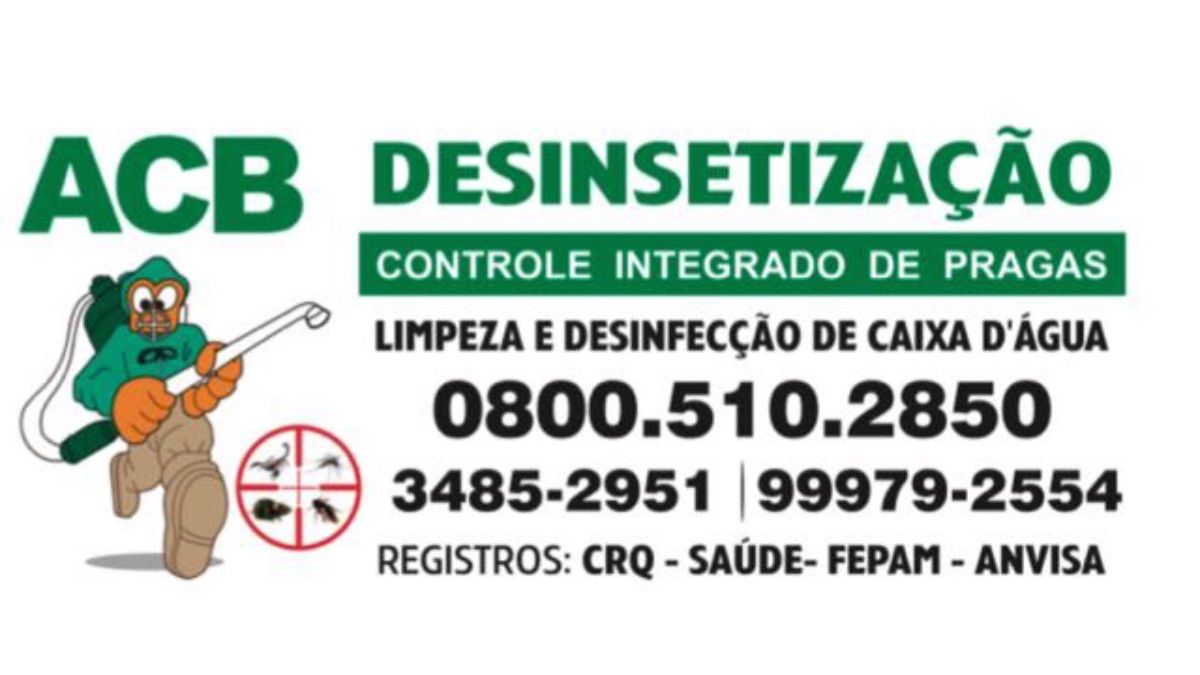 ACB Desinsetização e Limpeza de Caixa D’Água 
